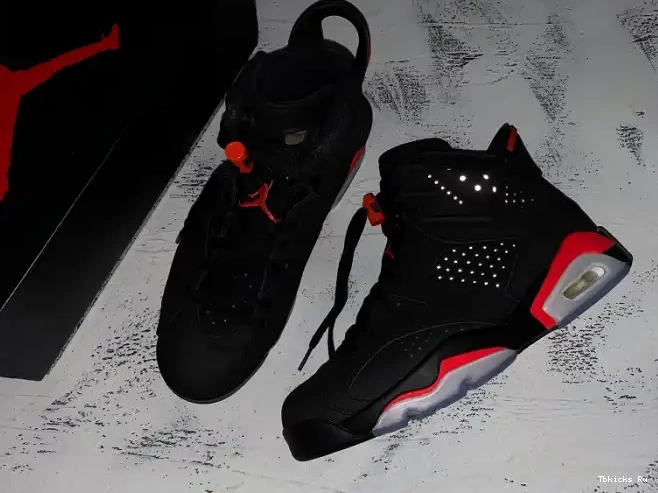 Rep TBK Retro Air Infrared Black OG Jordan 384664-060 6 0404
